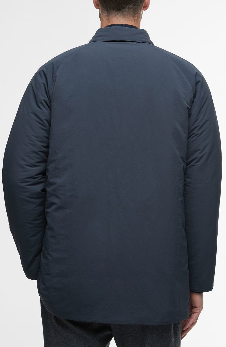 Barbour Wadded Lorden Waterproof Jacket, Alternate, color, Dark Navy