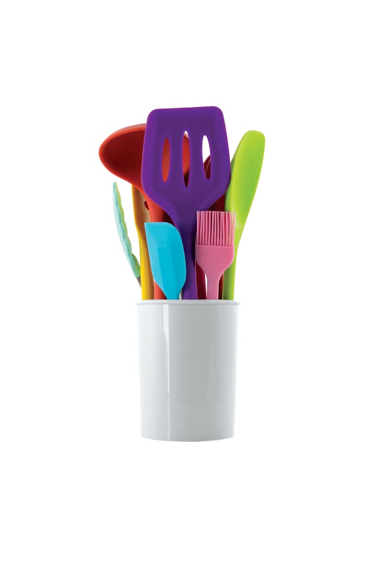 Silicone Cooking Utensils, Set of 12, Alternate, color, Multi