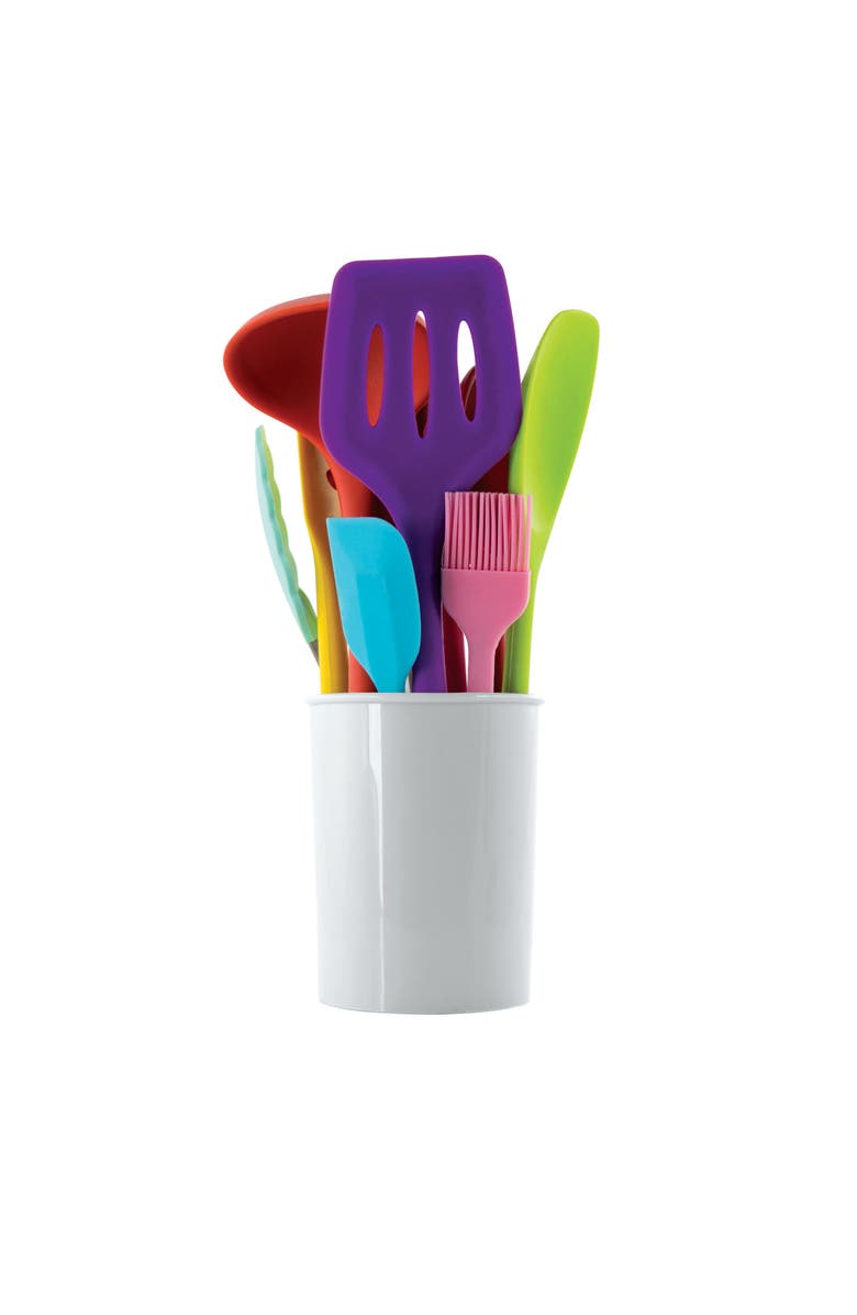 Megachef Silicone Cooking Utensils, Set of 12, Alternate, color, Multi