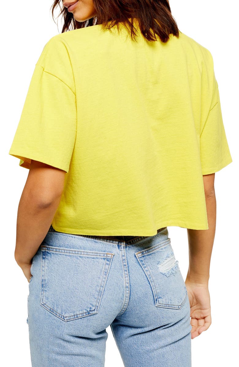 Topshop Sunset Palm Graphic Tee, Alternate, color,