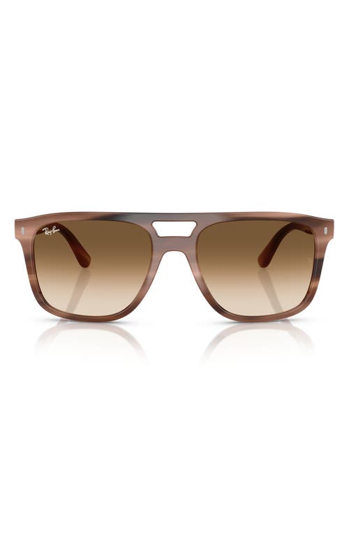 Ray Ban Rb2213 Sunglasses Havana Brown Frame Brown Lenses 58-20 In Brown Havana