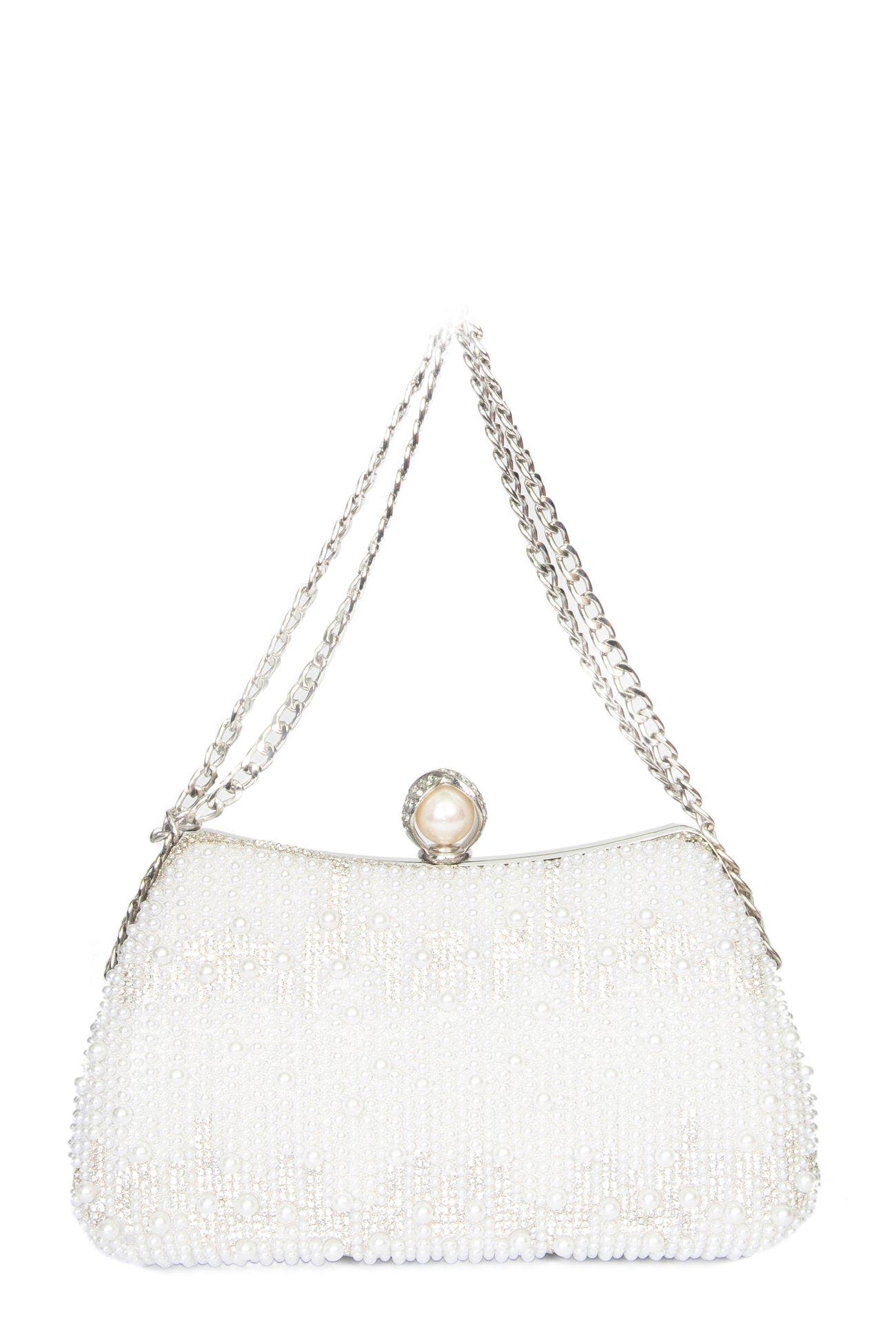 Sonya Clutch, Main, color, SILVER