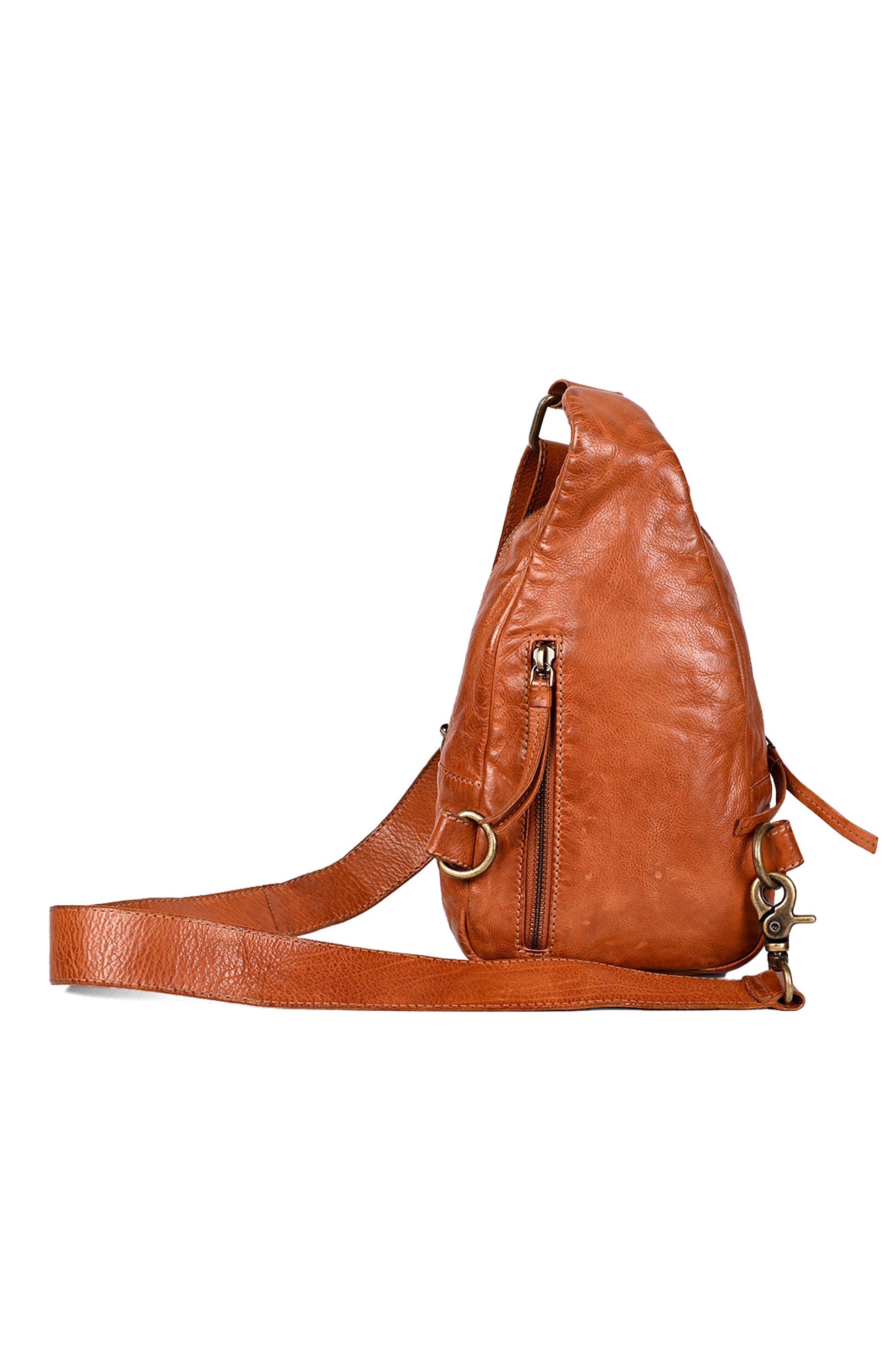 ROAN Trickle Sling Bag, Alternate, color, Cognac Flame Tml