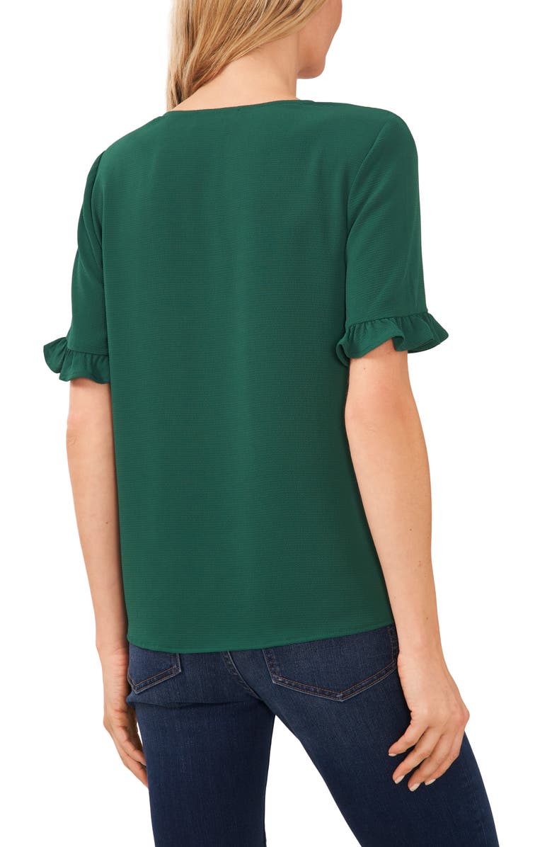 CeCe Ruffle Sleeve Blouse, Alternate, color, 