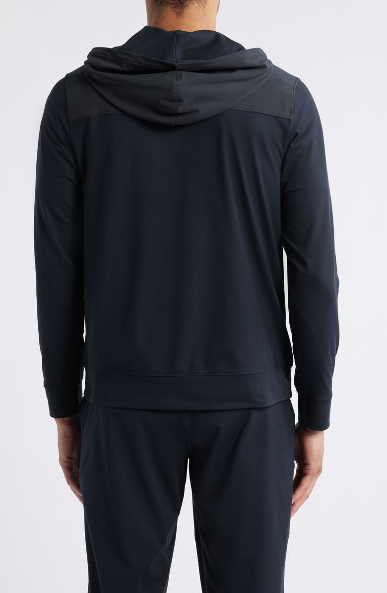 Zella Live In Hybrid Zip Hoodie, Alternate, color, 