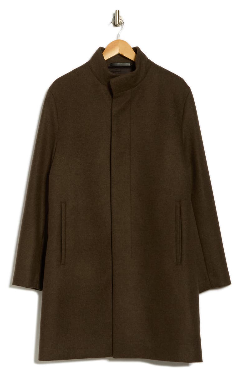 Theory Belvin Felted Overcoat, Alternate, color, Uniform Melange