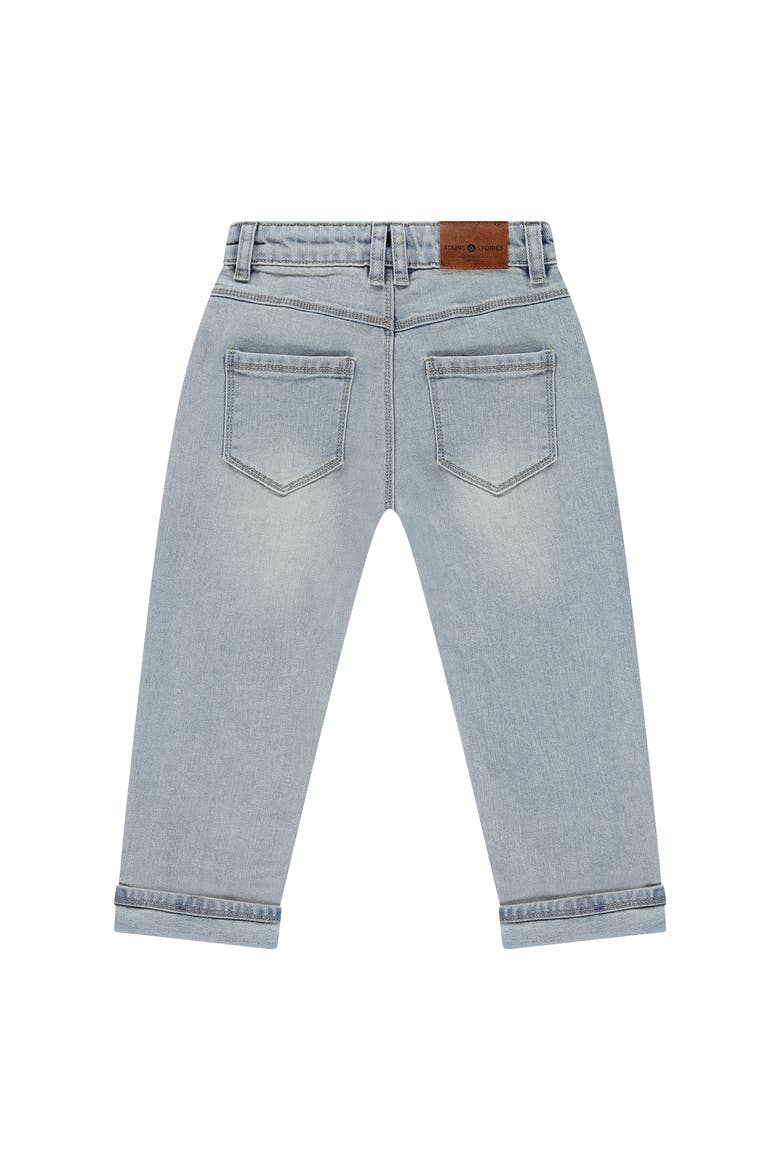 Wide Leg Classic Denim Pant, Alternate, color, Pale Blue Denim