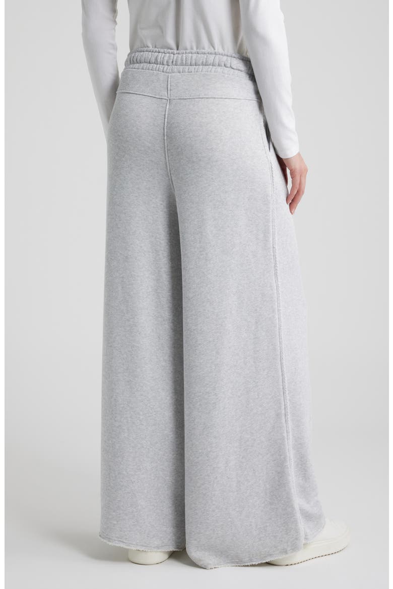 Elenyx Pleated Wide Leg Drawstring Pants, Alternate, color, OPEN GREY