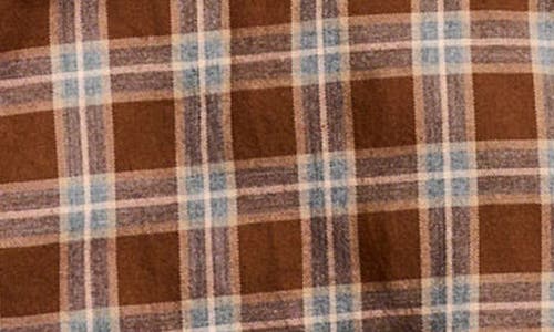 Billy Reid Standard Fit Windowpane Check Cotton Flannel Button-up Shirt In Multi
