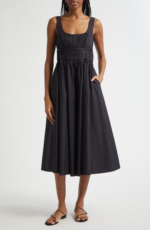 Frannie Sleeveless Midi Dress