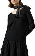 Lilysilk V-neck Ultra-fine Merino Wool Sweater
