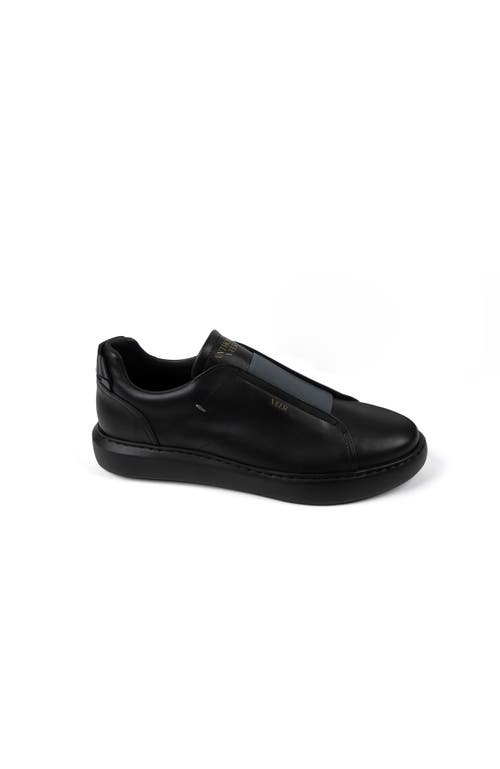 Anthony Veer Men's Lucas Lace Less Sneaker In Black