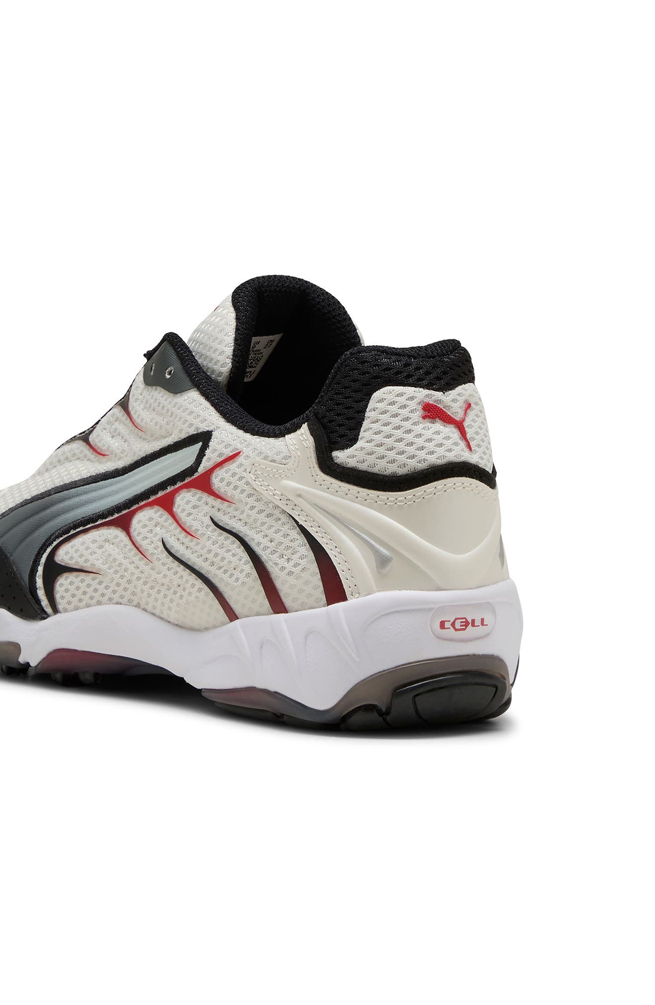 Inhale Sneaker, Alternate, color, WARM WHITE/ FOR ALL TIME RED