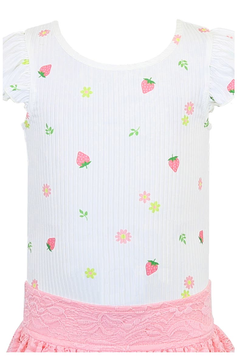 Kids' Strawberry Dress & Handbag Set, Alternate, color, IVORY/CORAL