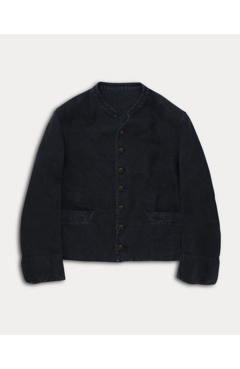 Yankee Single-Breasted Linen Jacket
