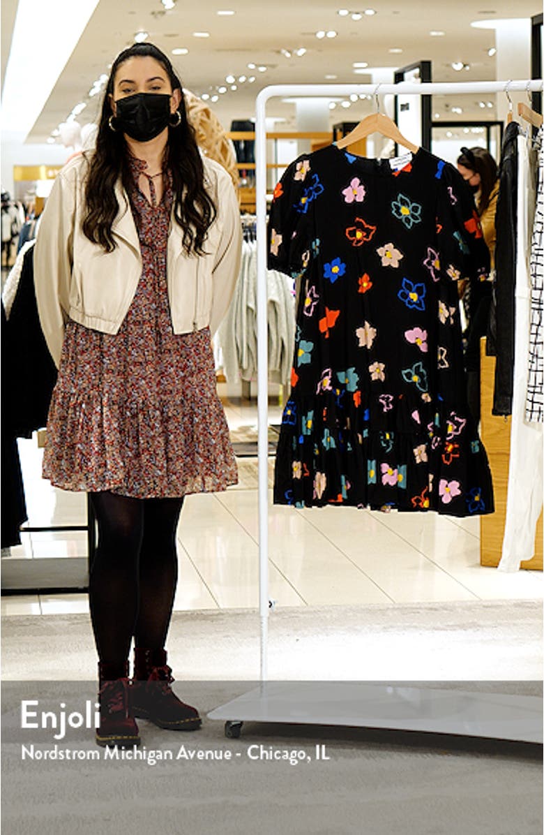 Cristina Martinez Print Drop Waist Dress, sales video thumbnail