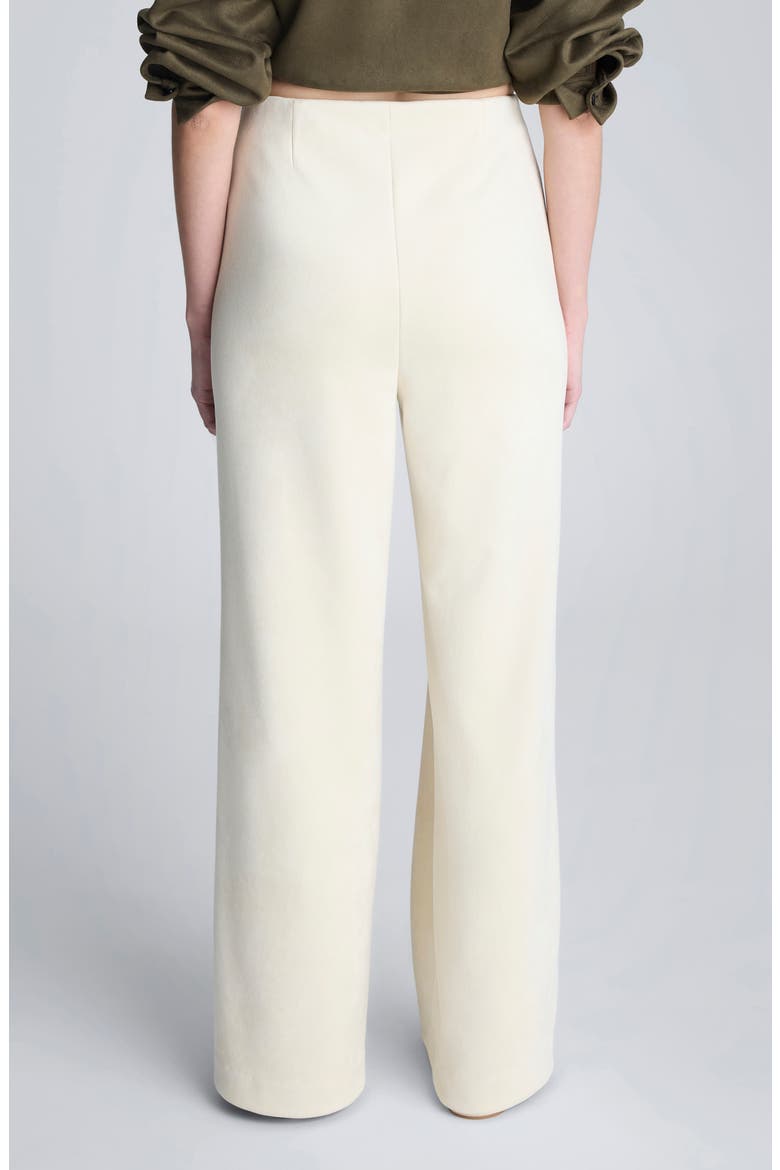Hollywood Faux Suede Pants, Alternate, color, ALMOND MILK