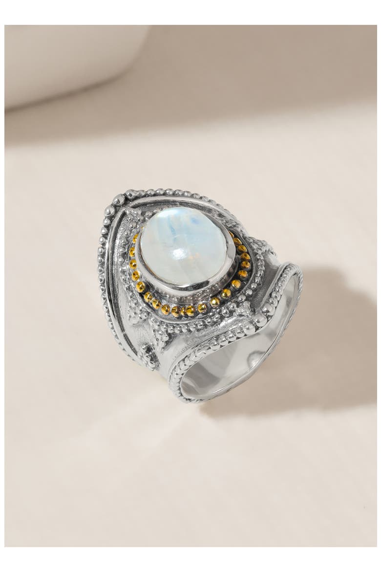 Moonstone Ring, Alternate, color, BLUE