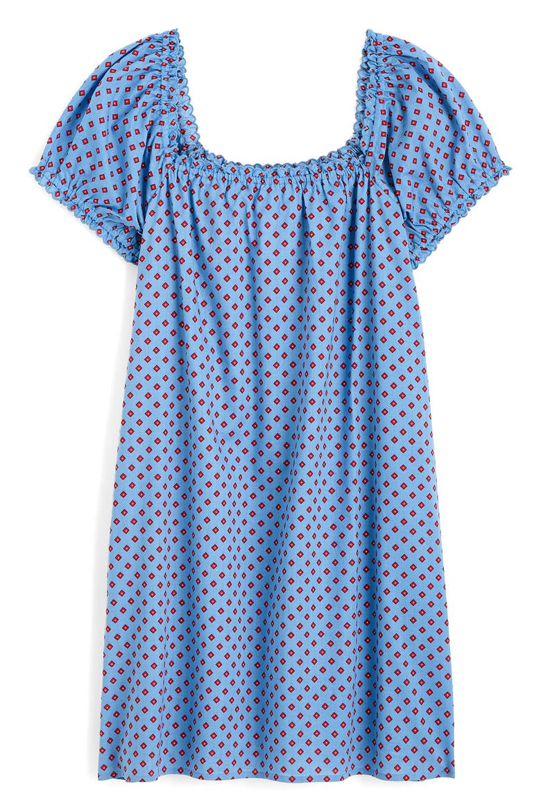 Chateau Minidress, Alternate, color, CALM BLUE