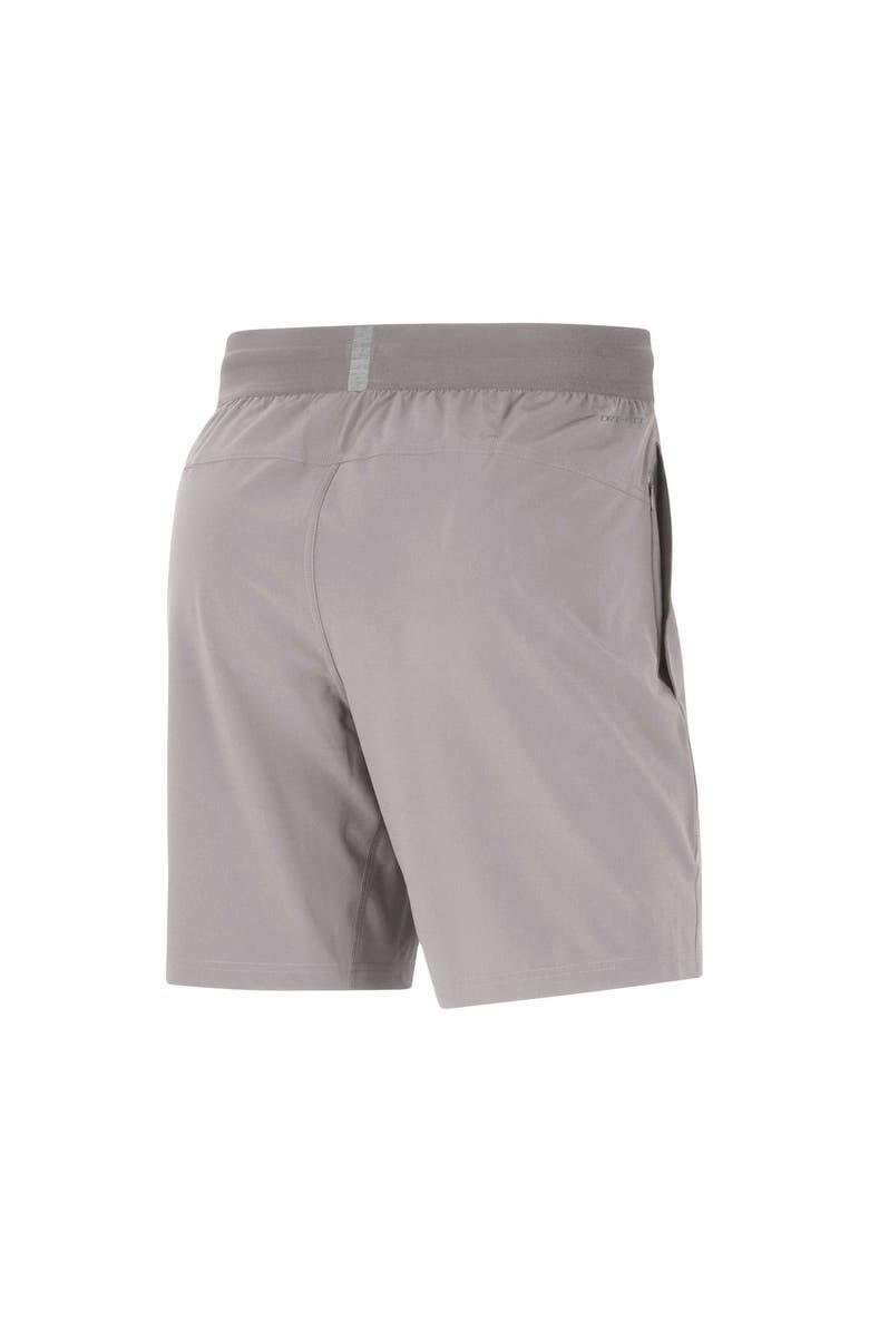 Nike Men's Nike Gray Michigan Wolverines Player Performance Shorts, Alternate, color,