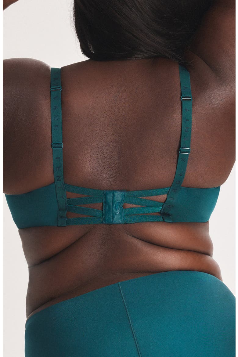 Microfiber Balconette Bra, Alternate, color, GREEN DEMEANOR