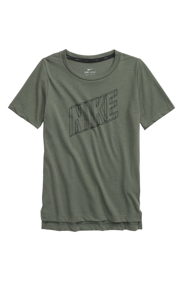 Nike Breathe Dri-FIT Graphic T-Shirt, Main, color, 
