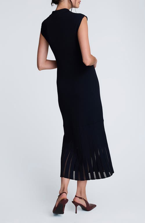 Kenneth Cole Collared Polo Sweater Dress In Blue