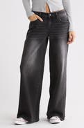 Fade Out Loud Low Rise Wide Leg Jeans
