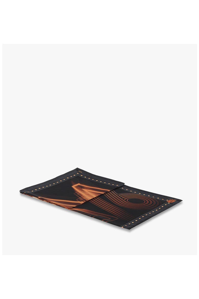 M50 Logo Silk Scarf, Alternate, color, Black
