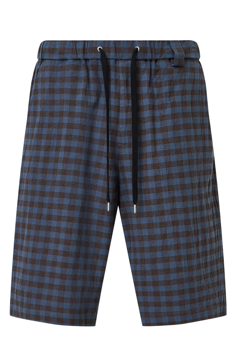 AllSaints Cooper Crepe Drawstring Shorts, Alternate, color, 