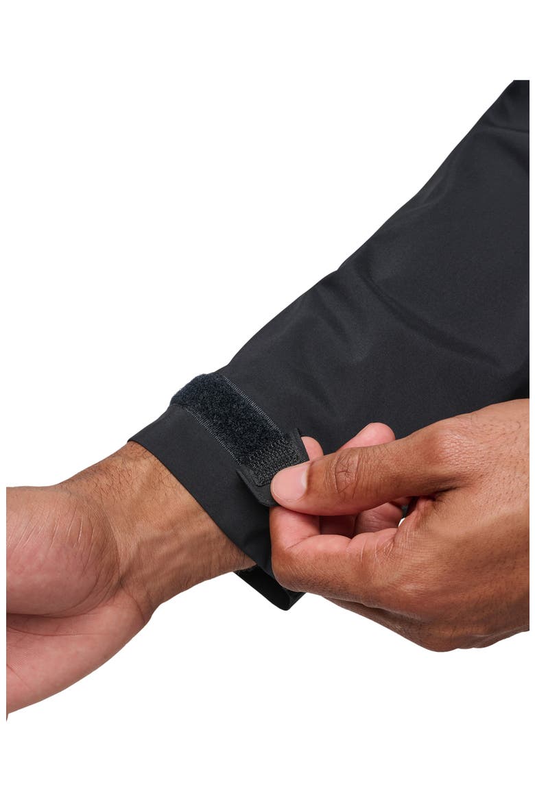 On Course Quarter Zip Pullover, Alternate, color, BLACK