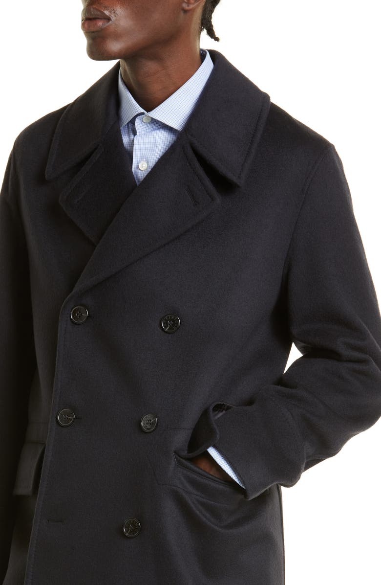 Mackintosh Redford Double Breasted Wool & Cashmere Coat, Alternate, color,