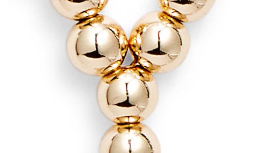 Open Edit Mixed Orb Y-necklace