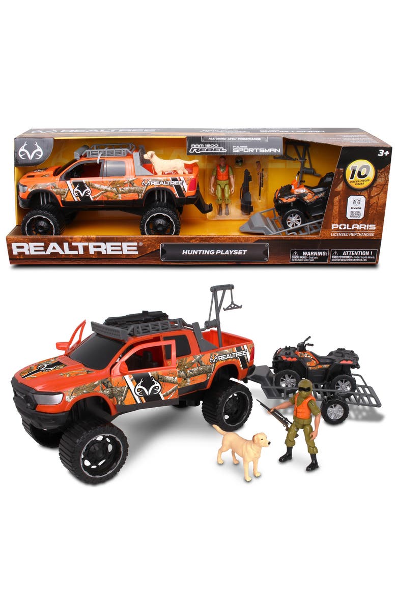 REALTREE 10Pc Hunting Playset 118 Scale, Alternate, color, 