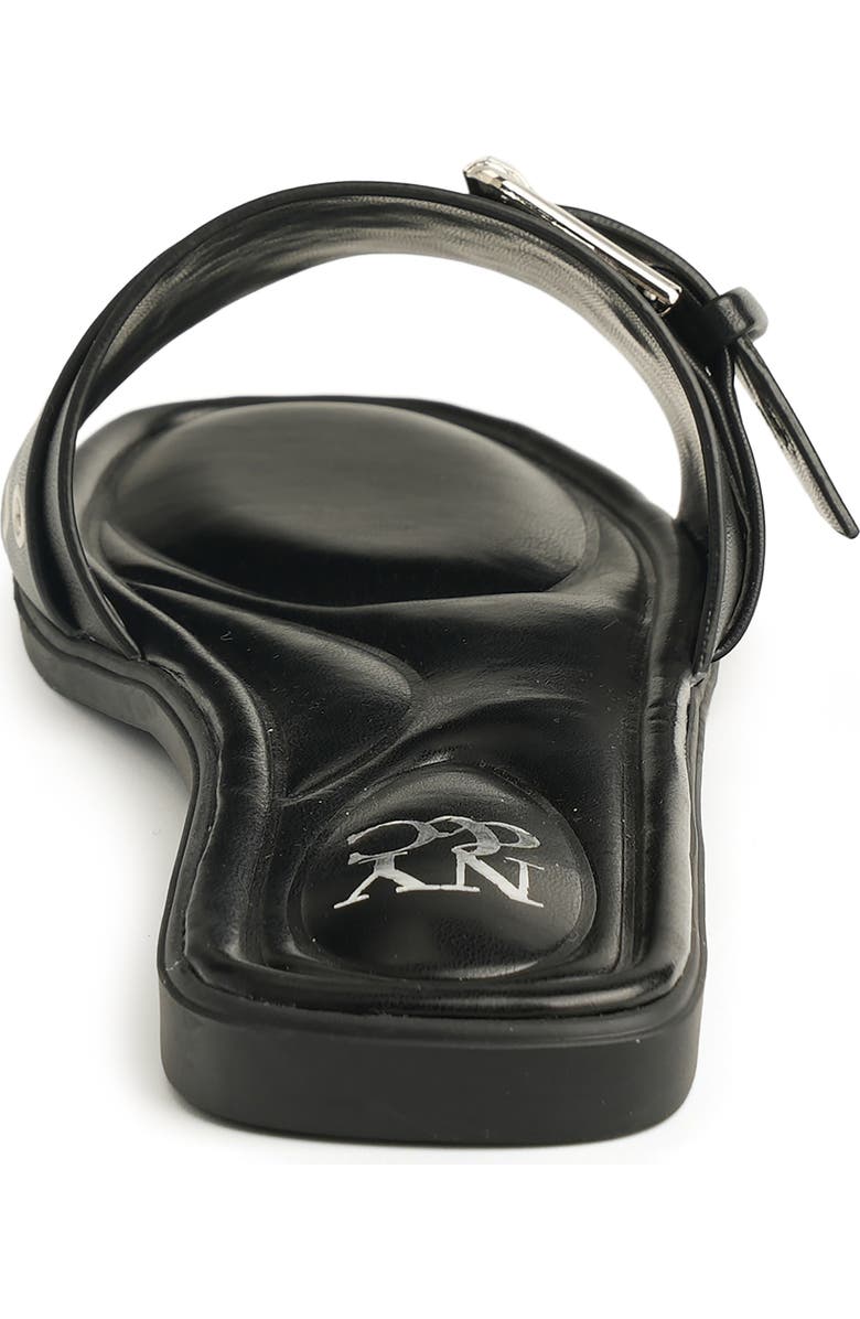 NEW YORK AND COMPANY Rey Slide Sandal, Alternate, color, Black