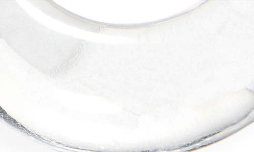 Cara Hoop Drop Earrings In Transparent
