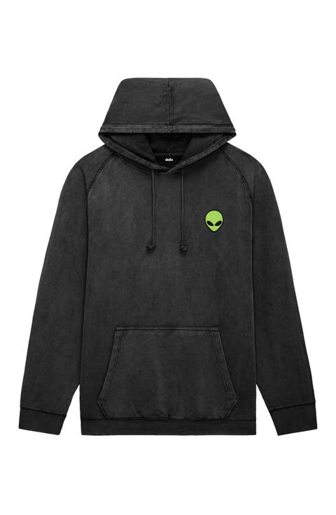 Alien Midweight Mineral Washed Hoodie