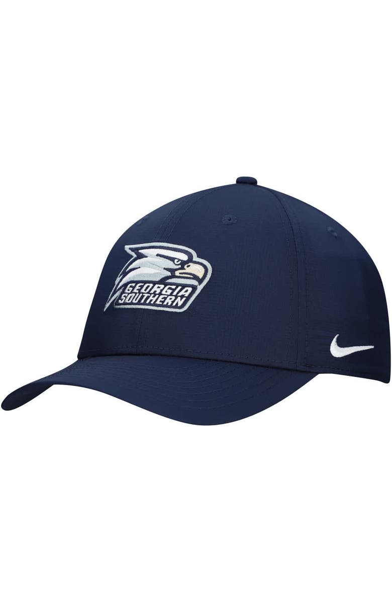 Nike Men's Nike Navy Georgia Southern Eagles 2024 Sideline Club Adjustable Hat, Main, color,
