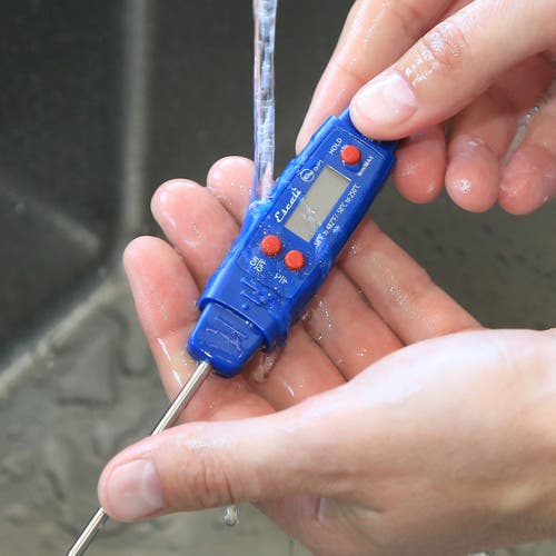 Escali Waterproof Digital Thermometer In Blue