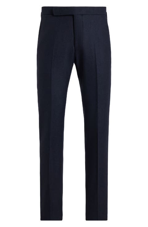 Wool Flannel Trousers