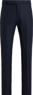 Ralph Lauren Purple Label Wool Flannel Trousers