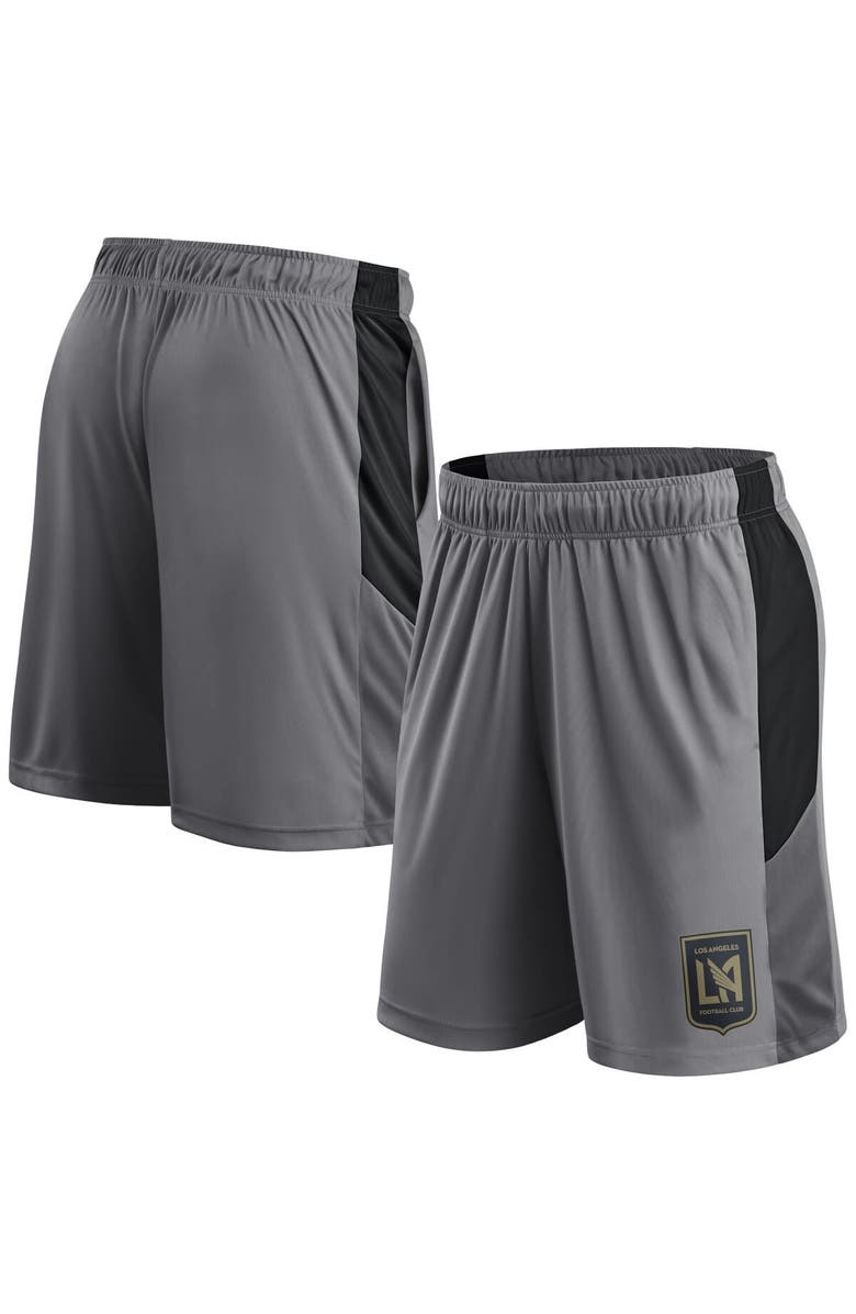 FANATICS Men's Fanatics Branded Gray LAFC Team Shorts, Main, color, Gray