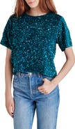 Steve Madden Cressa Sequin T-Shirt