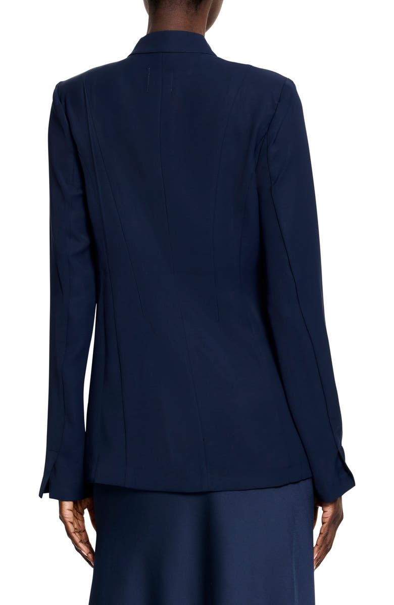 NIC+ZOE Social Edit Blazer, Alternate, color, Dark Indigo