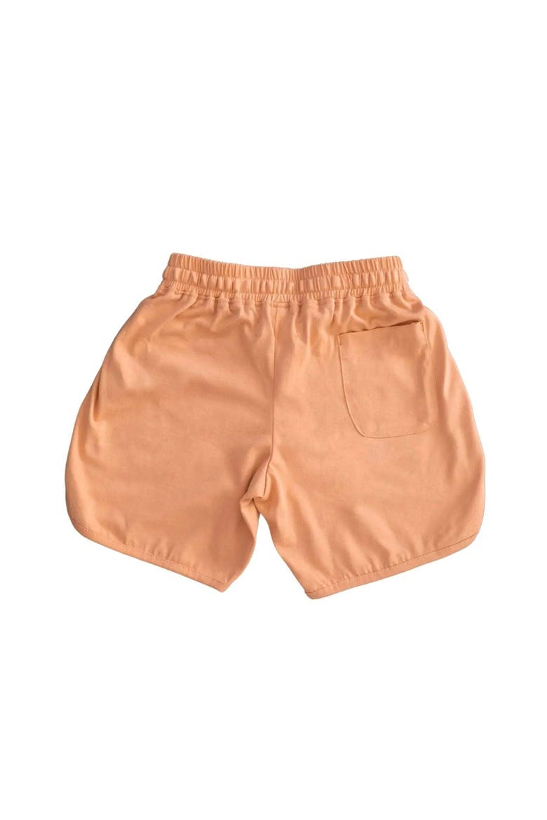 Kids' Ollie Organic Cotton Jersey Shorts, Alternate, color, Sherbet