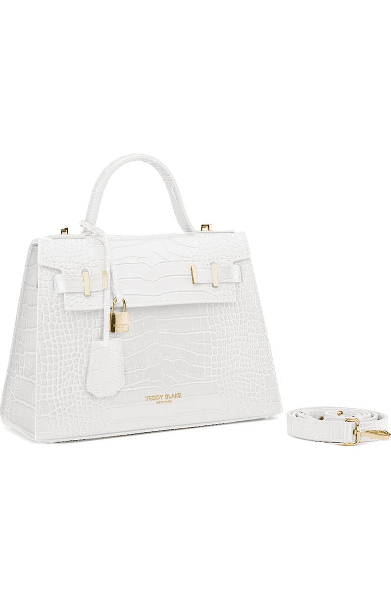 Teddy Blake Ava Croco 11", Alternate, color, White