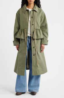 Myrtle Water Repellent Convertible Trench Coat