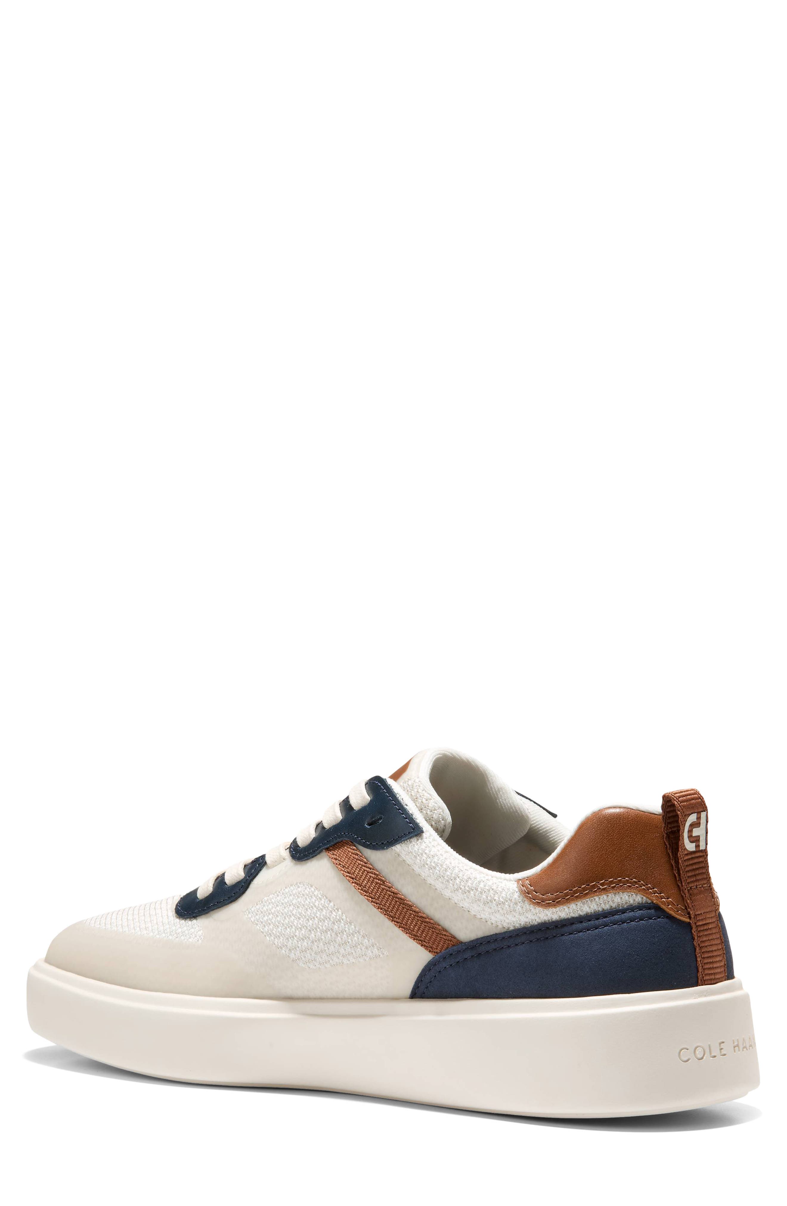 Grand Crosscourt Champix Sneaker, Alternate, color, IVORY / NAVY BLAZER