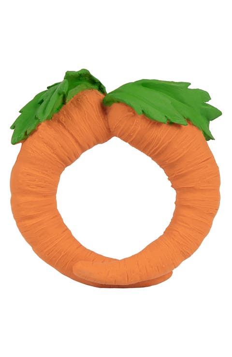 Oli and Carol Cathy the Carrot Teething Toy