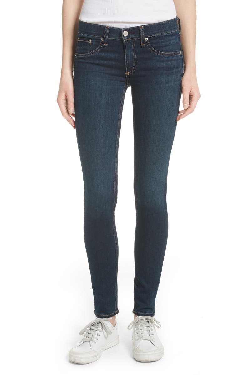 rag & bone Skinny Stretch Jeans, Main, color, 